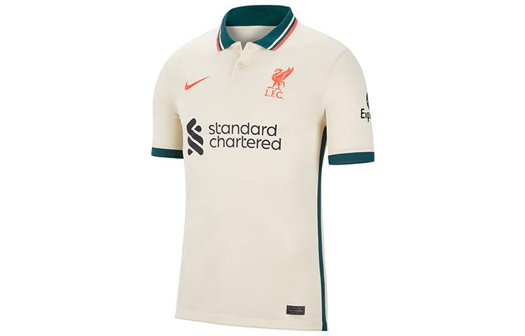 

Nike Liverpool FC 2021/22 Dri-Fit Stadium Away SS Jersey Pale Ivory DB2558-111 S