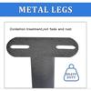 Metal Furniture Legs, Adjustable Round Bed Sofa Desk Cabinet Foot Legs