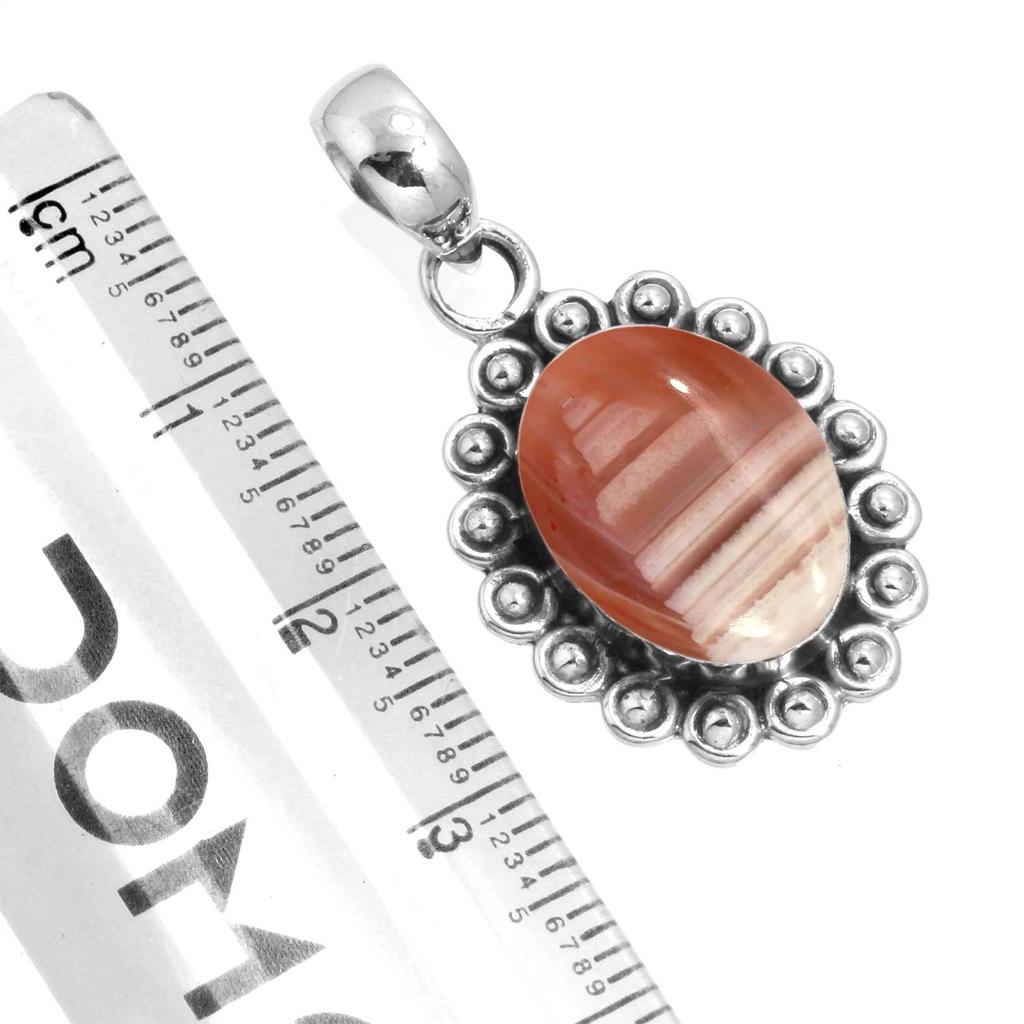 925 Sterling Silver Pendant Women Gemstone Handmade Jewelry Christmas Gift Amazonite Angelite Blue Opal Botswana Agate Mohave Azurite Chrysocolla