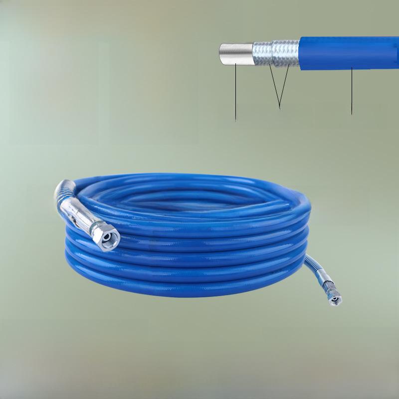 Hochdruck-Latex-Farbspritzschlauch – Nylondraht für Airless-Spritzgeräte