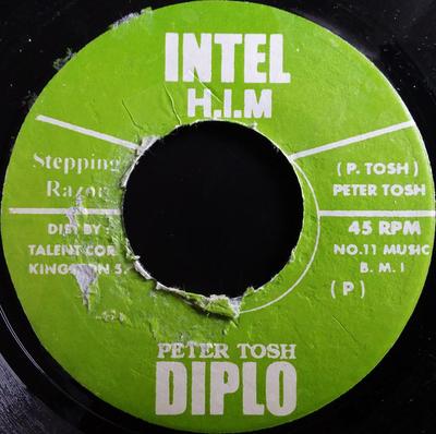 7inch Record PETER TOSH  MISSY ELLIOTT  ELEPHA  Stepping Razor  Keep It Movin NONE Intel Diplo  Jamaica Reggae Ska  Dub Used