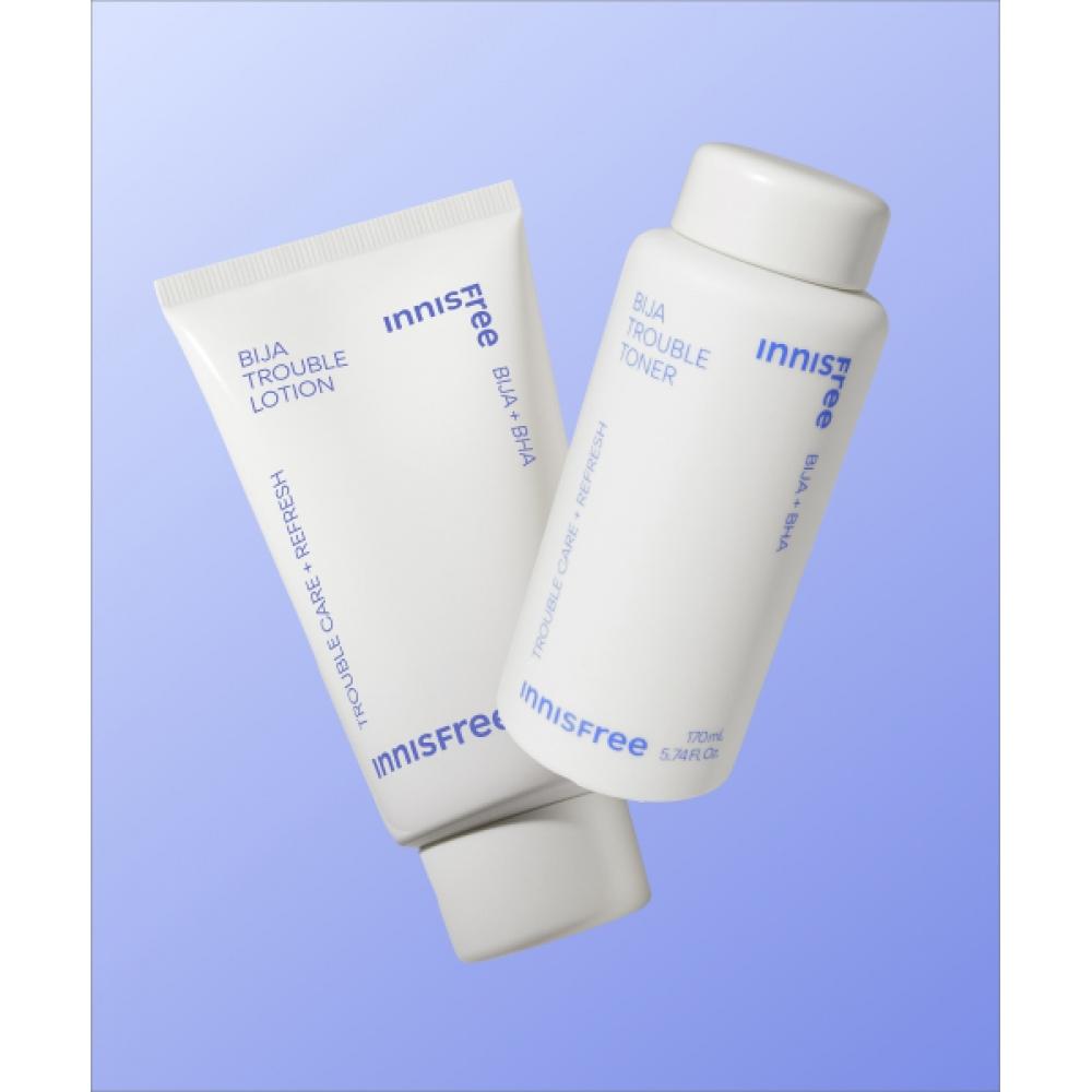 Innisfree Bija Trouble Toner 170ml + Bija Trouble Lotion 100ml FREE