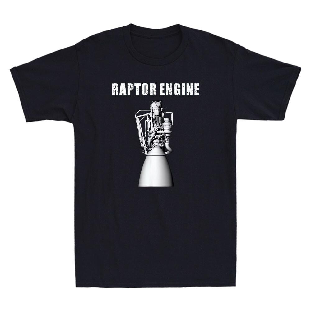 Starship Raptor Engine For Space Explorer & Rocket Scientist Retro Men s T-Shirt S