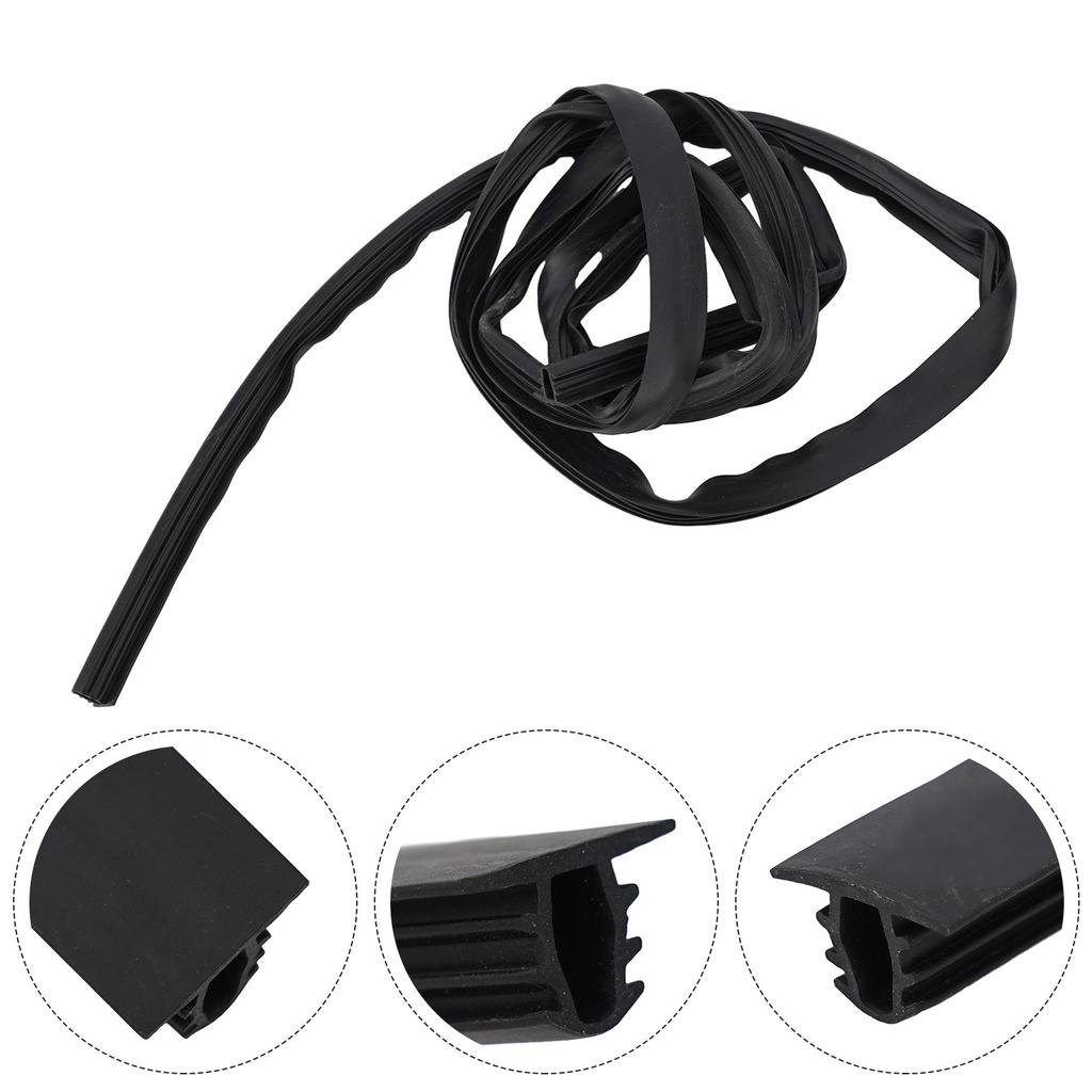 1.6m Car Dashboard Sealing Strip Windshield Gap Noise Insulation Shockproof Strips Dustproof Sealing Strip Car Accessories