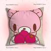 Cartoon G-Gloomy Bear Pillow Covers Cartoon Sofa Decorative Home Double-Sided Printing Short Plush Cute Cushion Cover