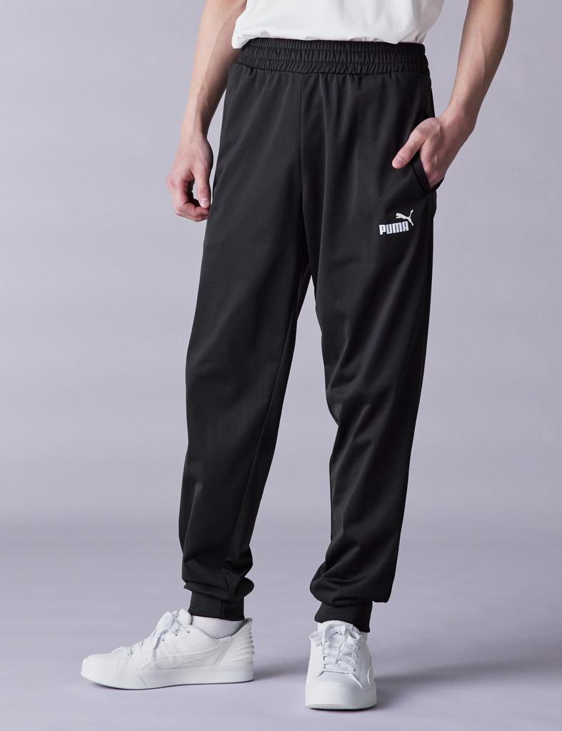 Lässiges Sport-Top und Hose Set Jersey Poly Color Block Anzug 687659 25 Farbe Schwarz M [PUMA] Herren Frühling/Sommer (01)