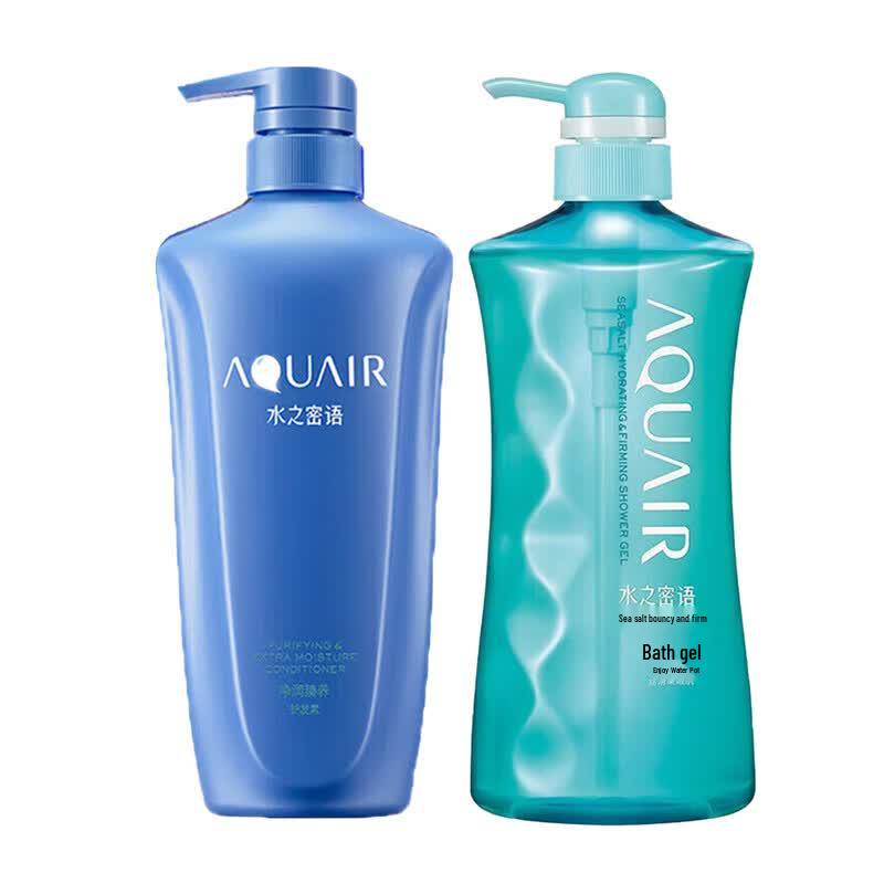 AQUAIR Purifying & Nourishing Conditioner & Sea Salt Shower Gel Set