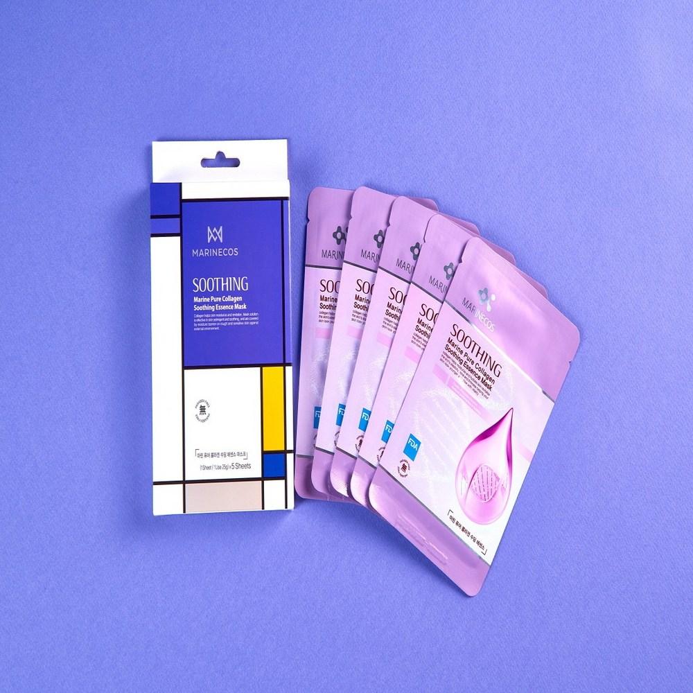 Marine Pure Collagen Essence Mask Pack (Soothing) 1 Pcs