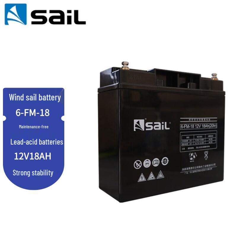 Sail 12V VRLA Battery for UPS & Emergency Systems 18Ah