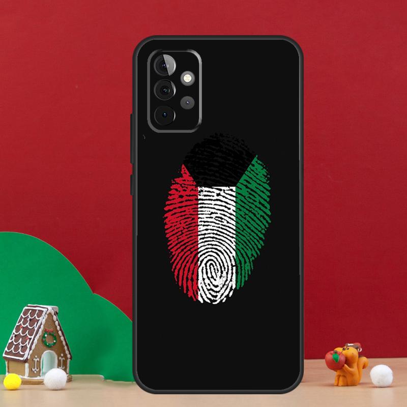 Kuwait Flag Case For Samsung Galaxy A17 A06 A16 A56 A36 A54 A34 A14 A52 A32 A13 A23 A33 A53 A15 A35 A55