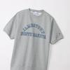 Champion Short Sleeve Crew Neck Oxford Size USA Collegiate Graphic Print Men's Sweatshirt, Basic, Gray, M, C3-X017, Cotton, Fleece,