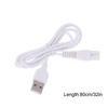 1 Pcs 80Cm Usb Cable Charging Line Copper Line Hole Suit 5V Flashlight Shaver Hair Clipper Wire Single Hole 1.8