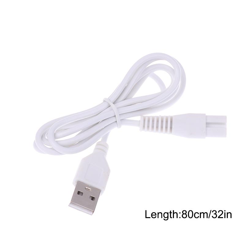 1 Pcs 80Cm Usb Cable Charging Line Copper Line Hole Suit 5V Flashlight Shaver Hair Clipper Wire Single Hole 1.8