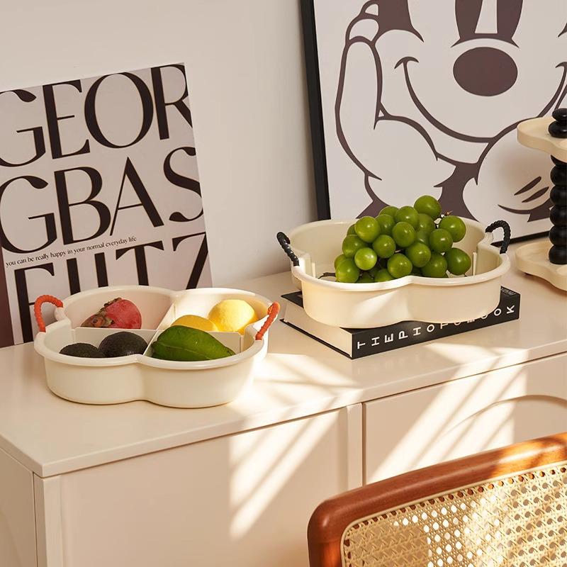 Elegantní talíř na ovoce a svačinu pro konferenční stolek v obývacím pokoji