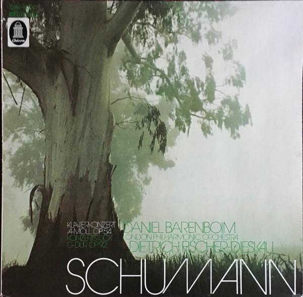 

LP Record ROBERT SCHUMANN DANIEL BARENBOIM Klavierkonzert AMoll Op 54 Konze 1C06502530 Die Stimme Sein 1975 Germany Classical Used