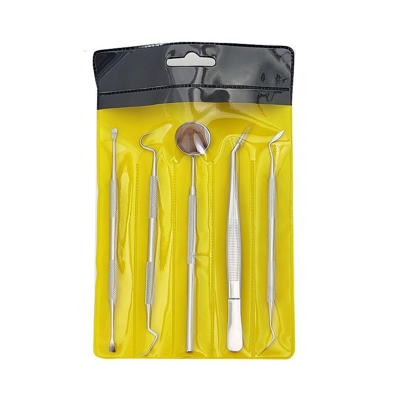 Durable And Safe Basic Dentist Prepared Tool Box 304 Stainless Steel Dental Tools Kit Dental Mirror Probe Tweezer Dental Oral Care Instrument