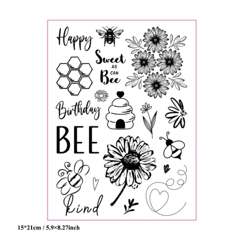 1Pc Silicone Photo Journal Album Decors Stamp 3D Scrapbooking Card Making Journaling Stamp Clear Stamp Seal Clear Stamp