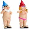 Nackte Statuen Garten Gnome frech nackt lustige Geschenk Statue Dekor Nudist