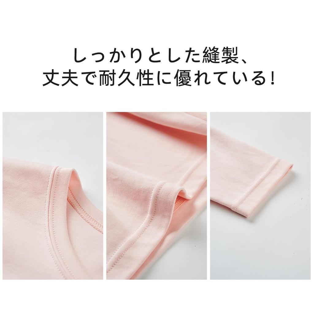 Hot House Warm Winter Thermal Stretch Size M Women's Innerwear, 100% Cotton, Underwear, Fit, White,
