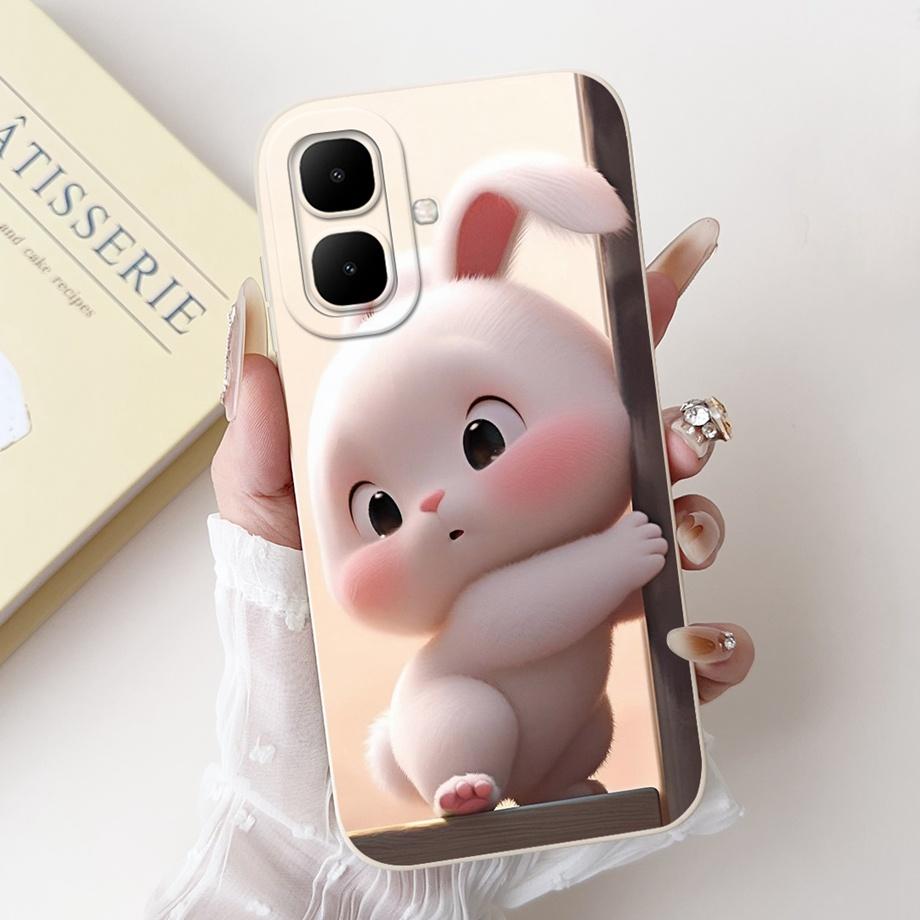 For Infinix Smart 10 X6725 Case Cartoon Luxury Girly Painting Funda For Infinix Smart 10 Plus X6725B Back Cover Soft Silicone