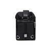 Givenchy Solid Color Fashion Trend Flap Buckle Closure Nylon Shoulder Bag Backpack Men backpack Black BKU02-CK17R-001G