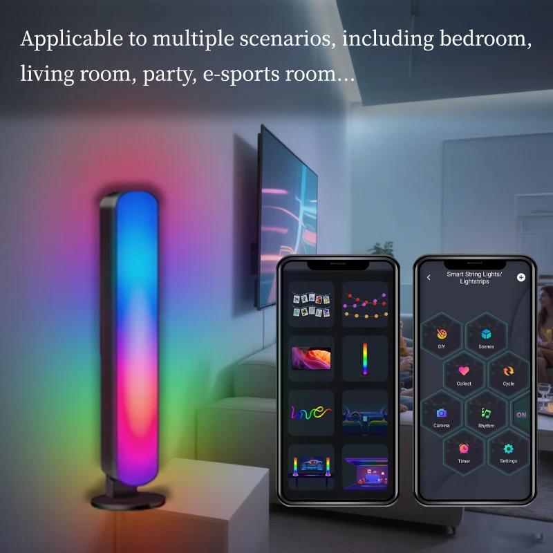 RGB color atmosphere light Bluetooth connection USB power supply Christmas decoration desktop RGB infrared remote control