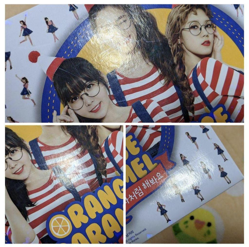 [USED] ORANGE CARAMEL "Try Like Me" Korean Edition CD with Postcard