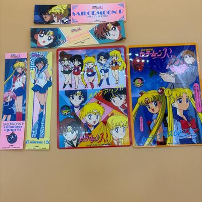 Used At That Time Pretty Guardian Sailor Moon R S Amada Sticker/Jumbo Card
