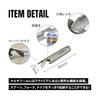 TITAN MANIA Cutlery Set, Titanium Spoon, Fork, Knife, Lightweight, Sturdy, Compact, Cookware, Camping, Solo Camping, Outdoor Equipment, Camping