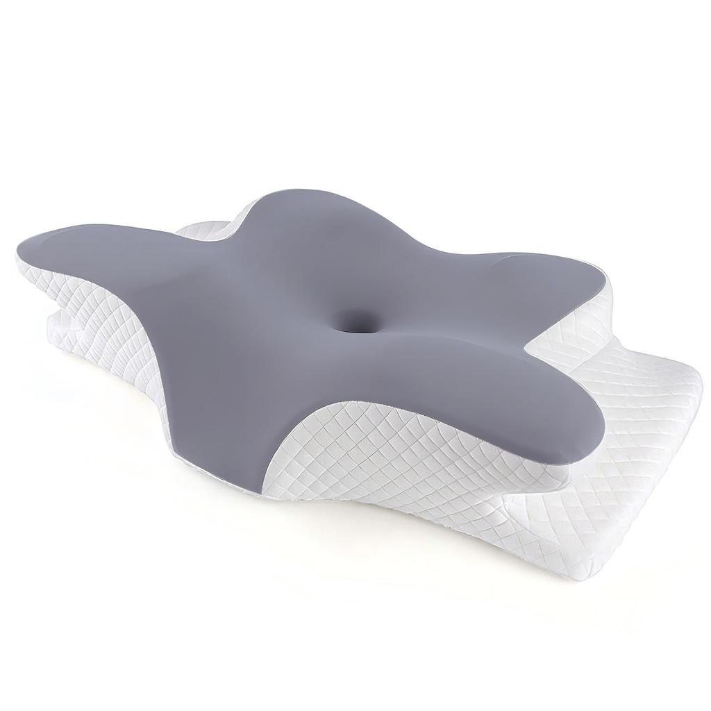 Comfortable Sleep Pillow, Memory Foam, Suitable for Side and Back Sleepers, Height Adjustable, Washable Cover, Perfect Birthday Gift for Parents