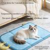 Pet Summer Cooling Mat, Breathable Mesh Design | Made with Sweat-Absorbent Material,Suitable for Small,Medium, and Large Pet Dog