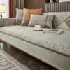 Light Luxury High Precision Jacquard Platinum Sofa Cushion Four Seasons Universal Living Room Anti Slip Sofa Cover