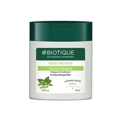 Soy Protein Conditioning Shampoo: for Dry and Damaged Hair (75 Ml), Soya Protein Intense Repair Shampoo & Conditioner,