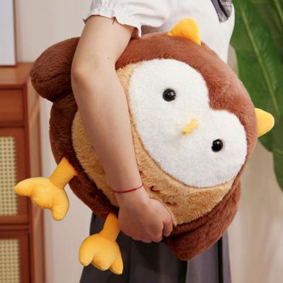 Yousheng Night Owl Plush Toy Bird Plushie Stuffed Animal Doll Pillow Home Office Bedroom Decoration Kids Adults Christmas Birthday Gift