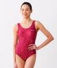 Jeteseu Women'S Splash U-Back Indoor Swimwear Christmas Purple L4A5015