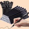 6-25Pc 05mm Gel Pen Kit Neutral Pen Black/Blue/Red Color Replacable Refill Smooth Writing School Stationery Supplies