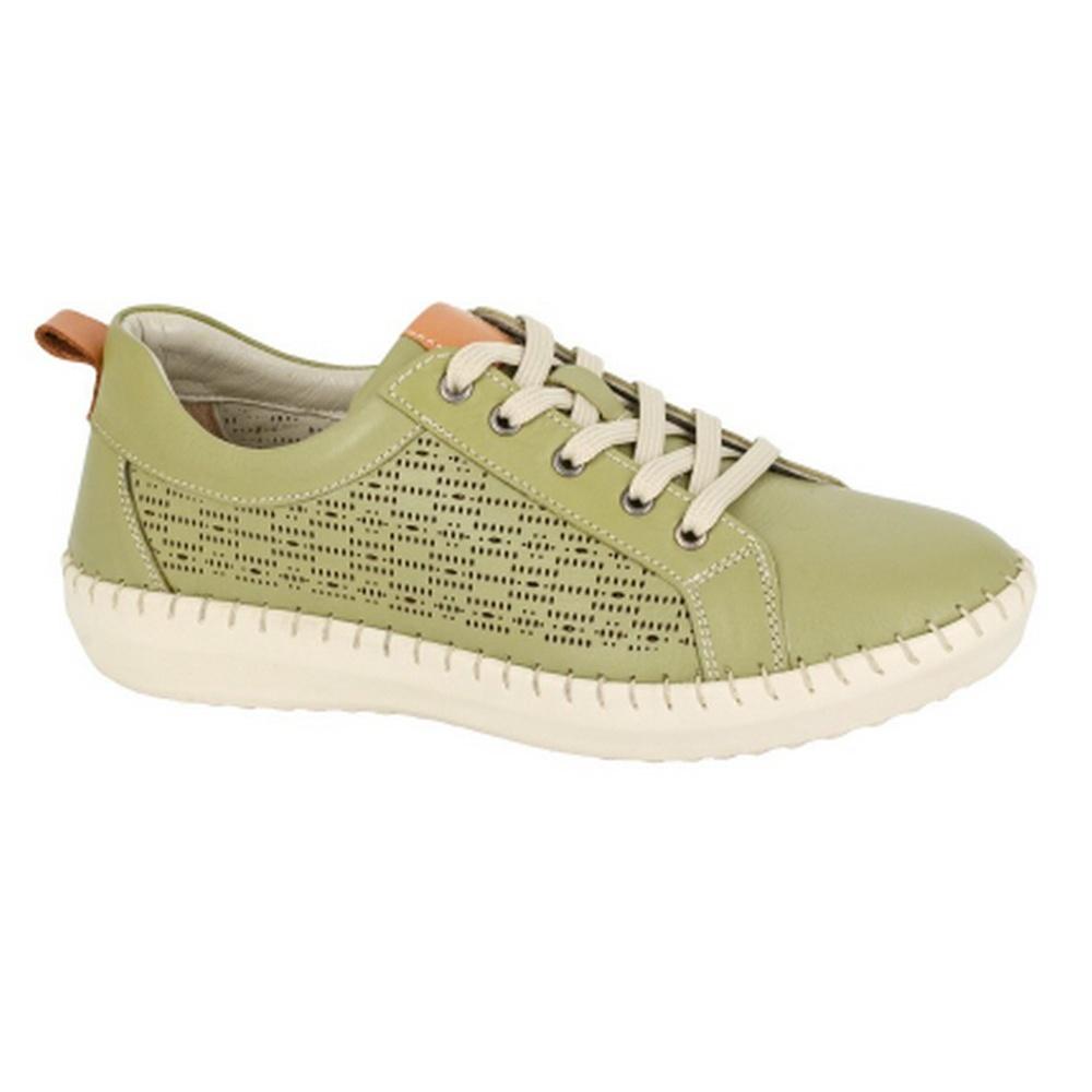 Mod Comfys Womens/Ladies Leather Trainers