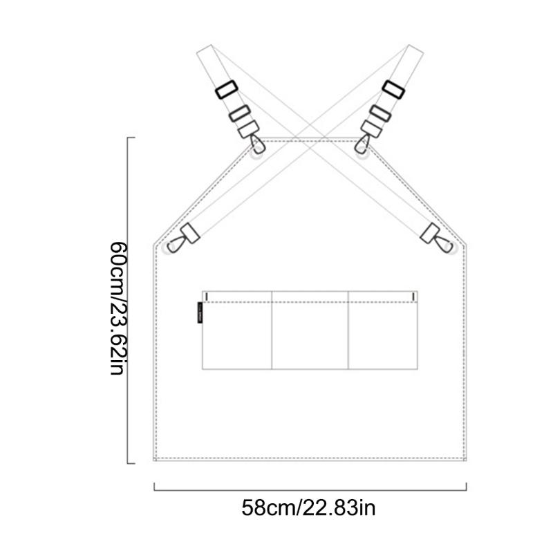Easy To Clean TPU Kitchen Apron With Waterproof Design Pinny Protections For Chefs And Home Cooks