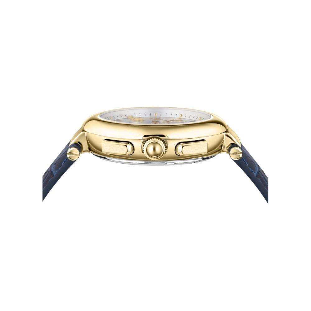 Salvatore Ferragamo Ferragamo Legacy Chronograph Uhr Blau Gold Silber