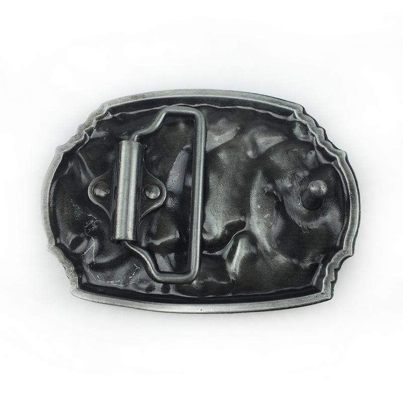 Hunting Series Zinc Alloy Sika Deer Buckle - American Hunter Trousers Belt
