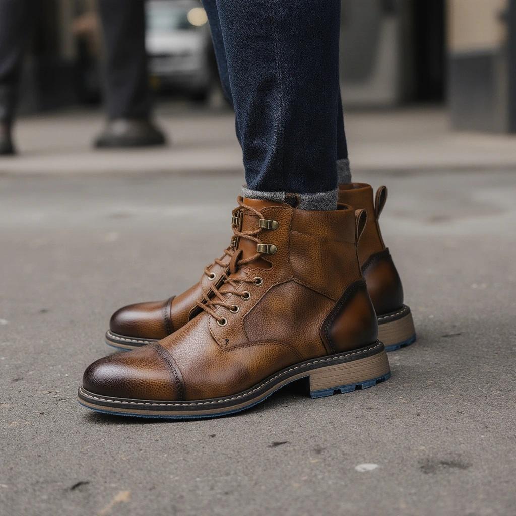 Boots Men Brand Comfortable 2026 Fashion Men Desert Boots