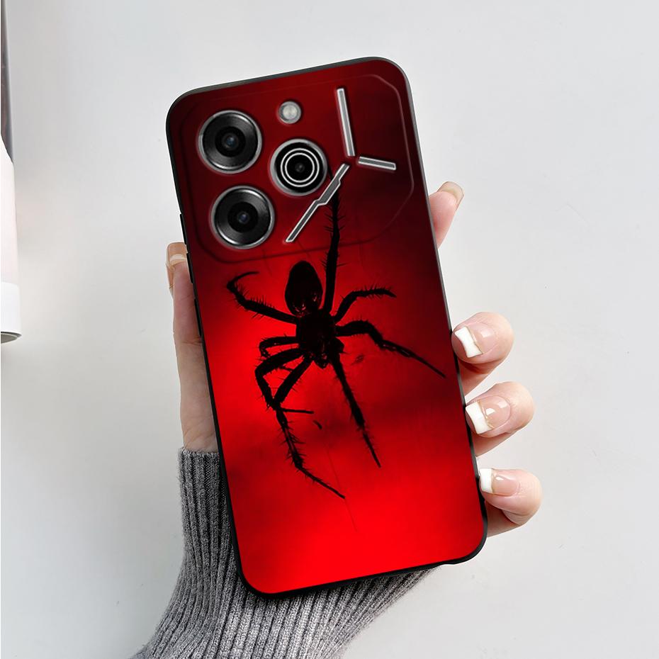 phone Case For Tecno Pova 6 Pro 5G Soft Silicone Back Cover For Tecno Pova 6 5G Case Cute Cartoon Protection Phone Cover Coque