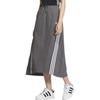 adidas Originals 3s Parach Skirt Casual Long Skirt Women's Dark Gray JC6124