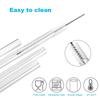 Reusable Straws for Gallon Water Bottle BPA Free Adjustable Straw Safe Harmless Adjustable Length Easy to Clean Silicone Bottom