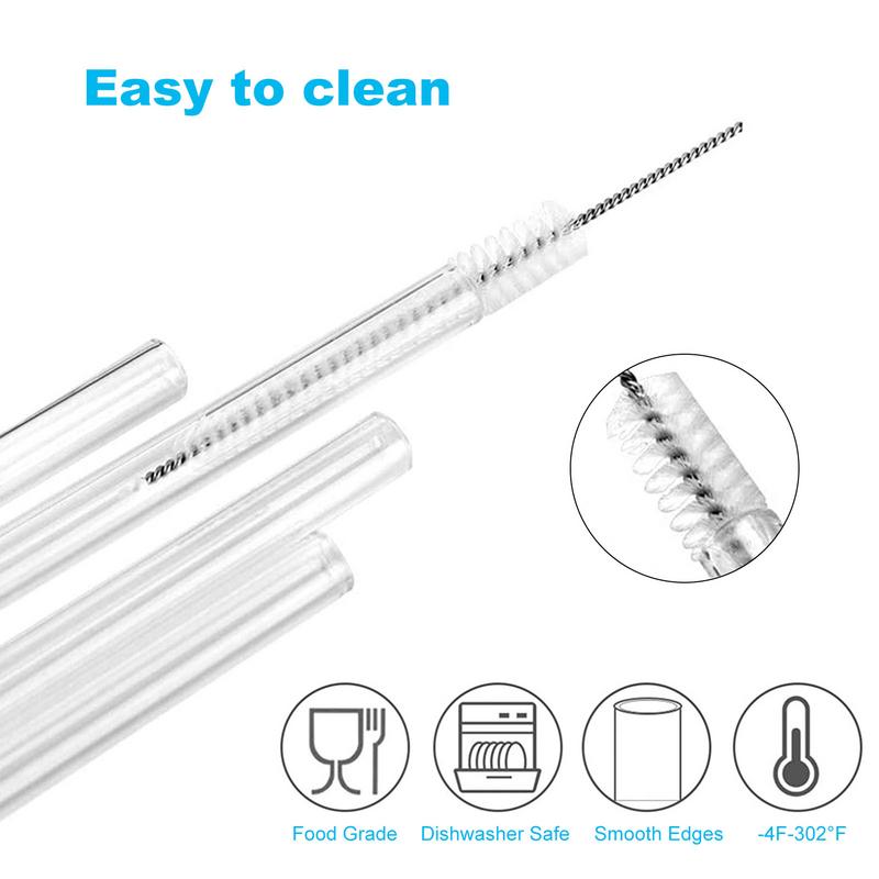Reusable Straws for Gallon Water Bottle BPA Free Adjustable Straw Safe Harmless Adjustable Length Easy to Clean Silicone Bottom