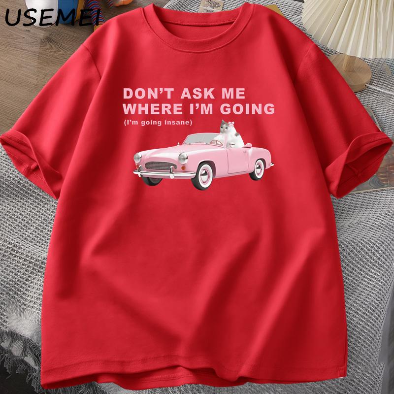 

Im Going Insane Funny Cat Meme Printed T Shirts for Unisex Women Stupid Ugly Tshirt Unhinged Unisextal Health Tshirt Cat Lover Tees XL