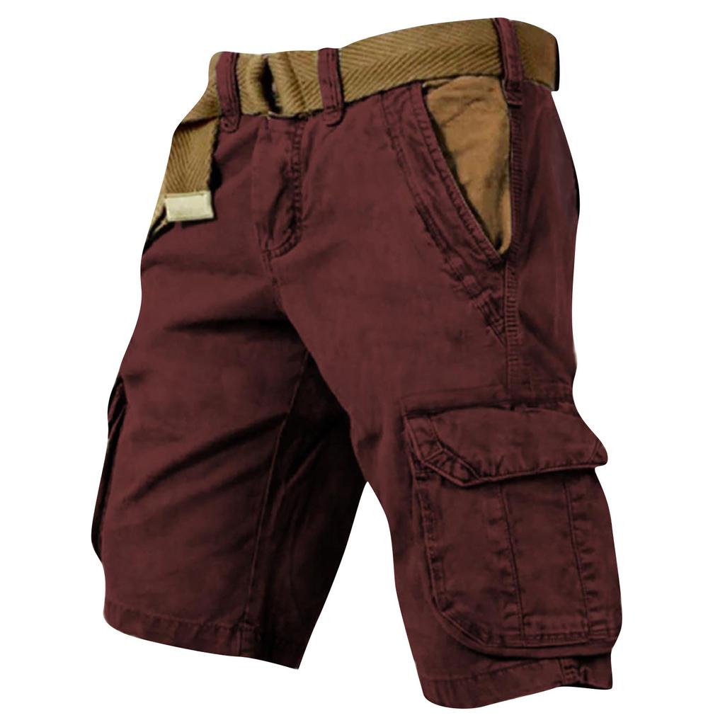 Zomer Shorts voor Heren met Print voor Buiten Losse Shorts voor Heren met Meerdere Zakken