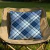 Classic Plaid Pattern Cushion Cover Soft Reversible  Durable Pillow Cover  MultiScene Use for Home  Car Daily Comfort