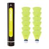 12 Pack Nylon Badminton Shuttlecock Heavy Duty High Speed Badminton Birdie Ball Model