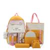 School bag backpack large capacity new middle and high school school bag casual nylon backpack cute girl shoulder make-up bag